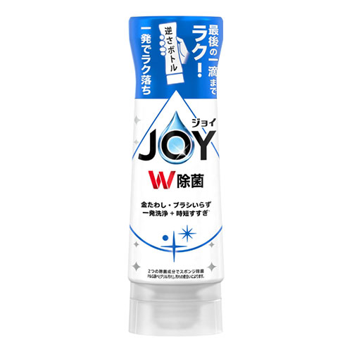 조이 W 더블 살균 주방용 세제 거꾸로 보틀 상쾌한 은은한 향 본체 290ml