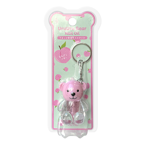 MiMits 우루우루 베어 네일 오일  복숭아 구미 향 키링오일 1.8mL