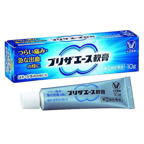 프리자에스 치질연고 15g 다이쇼제약 치열,치핵(외치핵),치출혈,붓기,가려움의 완화와 소독