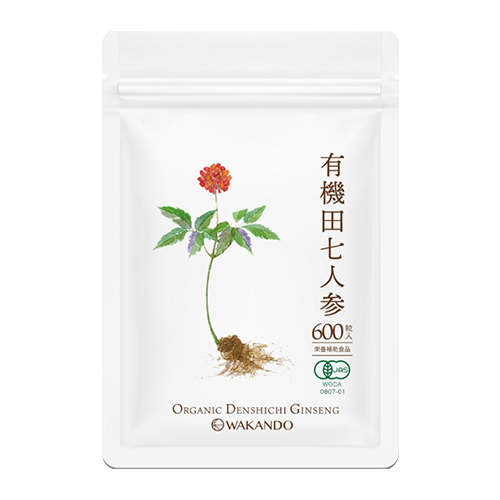 와칸도 유기전칠인삼 600정 40두랭크사용  전칠삼