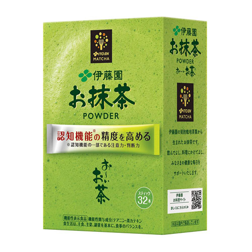이토엔 오이차 녹차 가루차 파우더 스틱 1.7g×32포 