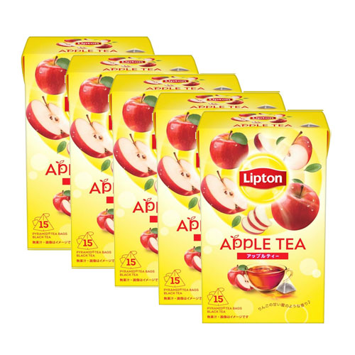 Lipton립톤 애플티 티백 75개입 (15개입*5박스)