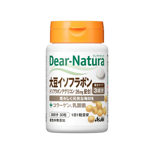 디어내츄라 DearNatura 대두 이소플라본 with 콜라겐 유산균 30정(30일분)