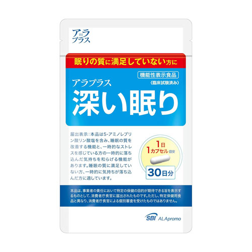 아라플러스 깊은수면 30일분 30정 기능성표시식품