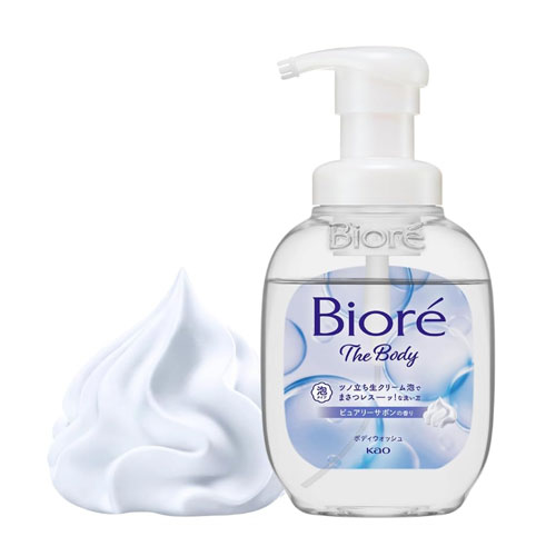 비오레 u 더바디 거품타입 펌프 퓨어리 사본향 540mL 바디워시 