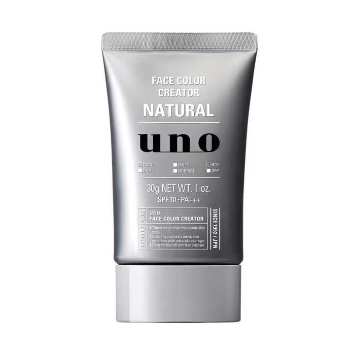 우노 UNO 페이스 컬러 크리에이터 내추럴 30g SFP30 PA+++ 톤 보정 크림