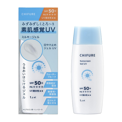 치후레 UV 젤 N SPF50+ PA++++ 워터프루프 선젤 80g