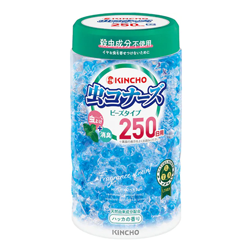 킨초 KINCHO 무시코나즈 비즈 슬림형 250일 민트향 360g